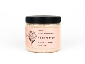 Rose Water Sugar Scrub