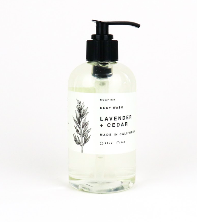 Lavender + Cedar Body Wash
