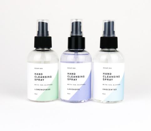 Hand Cleansing Sprays