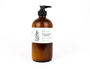 Teakwood + Amber Body Lotion
