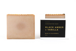 Black Amber + Vanilla Bar Soap