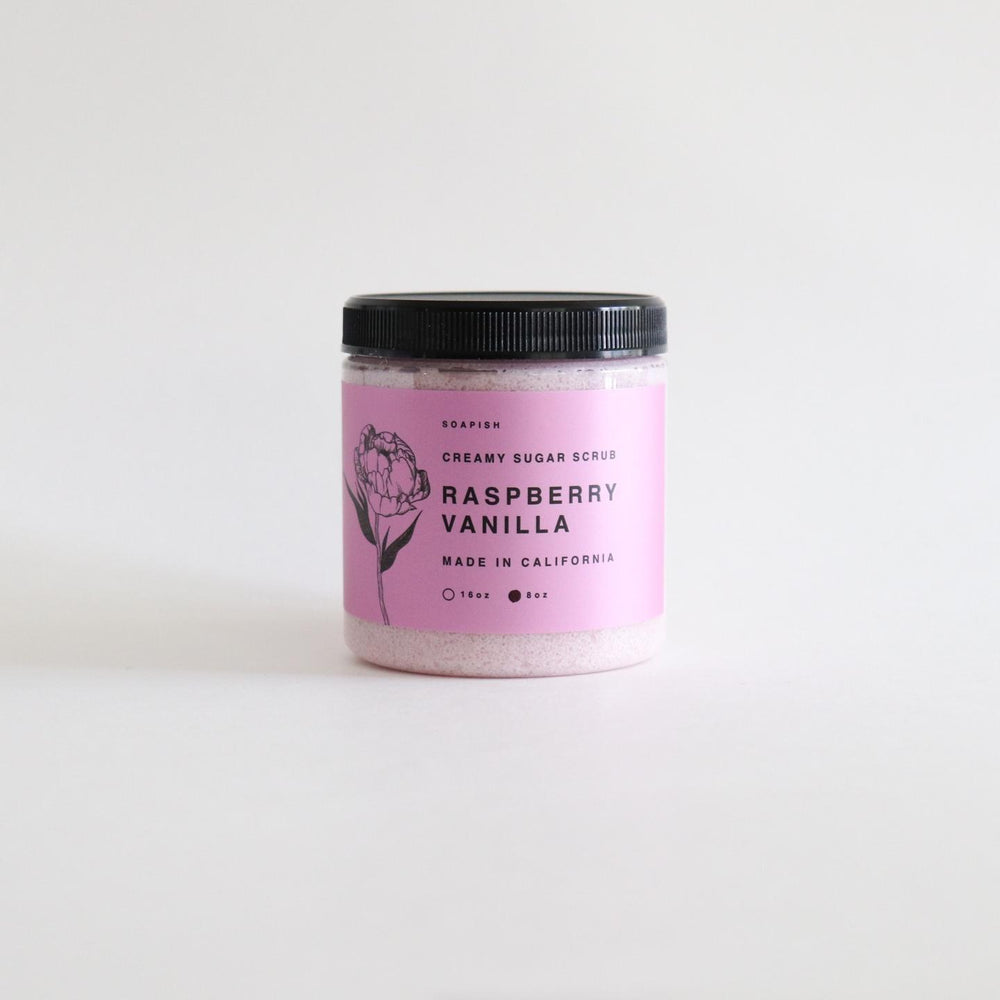 Raspberry Vanilla Sugar Scrub