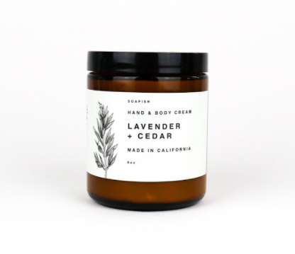 Lavender + Cedar Hand & Body Cream