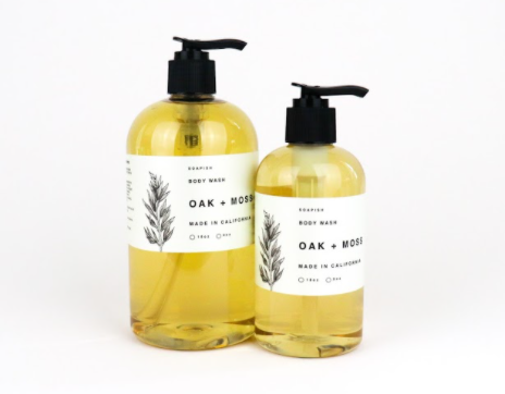 Oak + Moss Body Wash