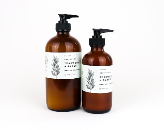 Teakwood + Amber Body Lotion