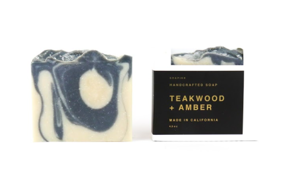 Teakwood + Amber Bar Soap